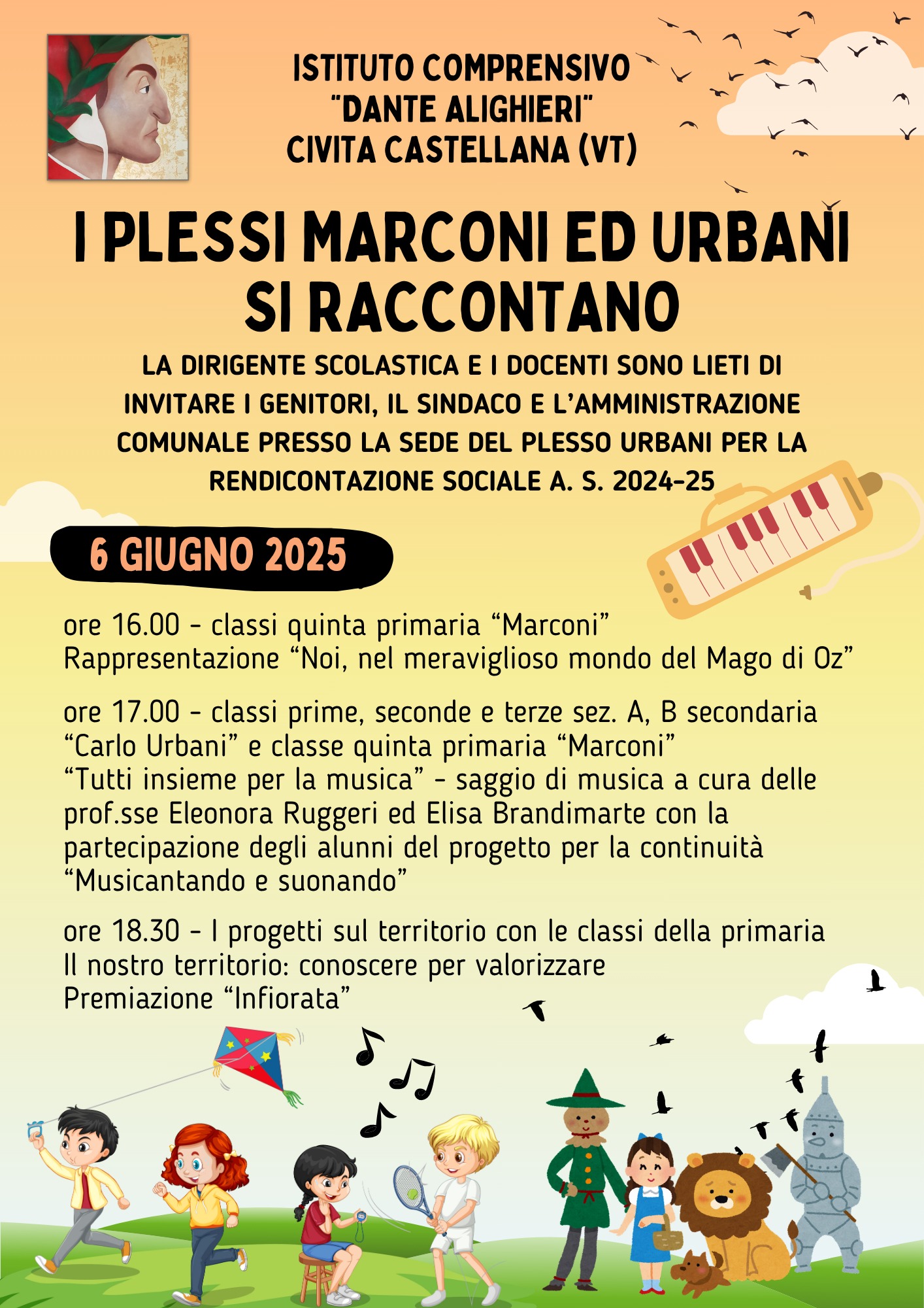 I PLESSI MARCONI ED URBANI SI RACCONTANO – 6 GIUGNO 2025