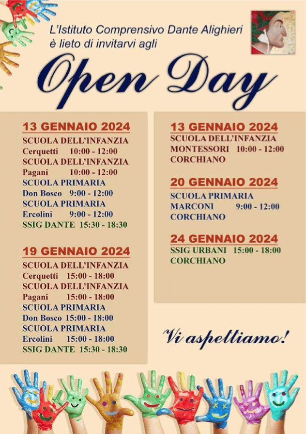 Open Day Istituto Comprensivo “Dante Alighieri”